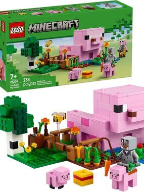 LEGO Minecraft The Baby Pig House Toy New Sealed